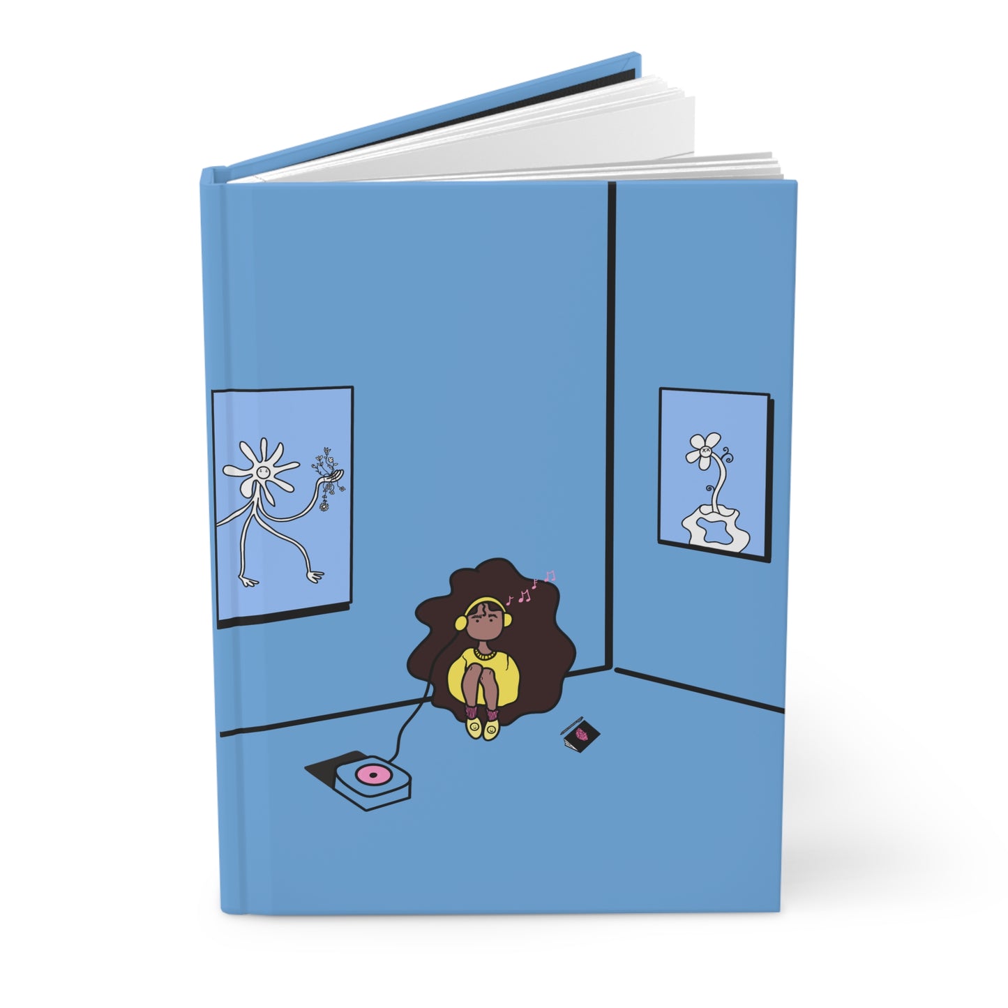 Safe Space Hardcover Notebook