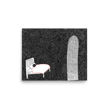 The Monster In My Room Is Me Print