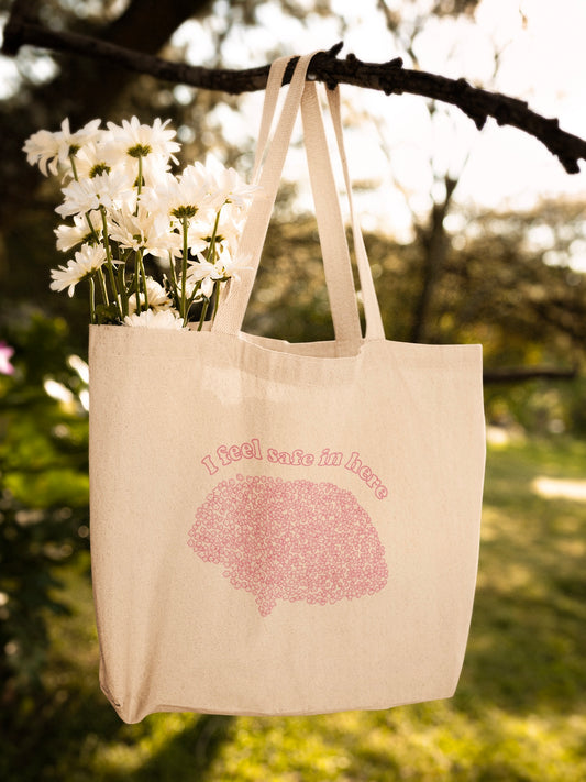 Safe In Here Tote Bag