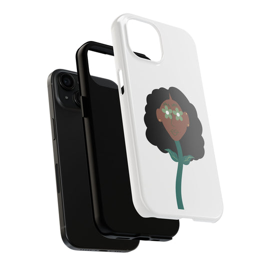 Flower Eyes Tough Phone Cases