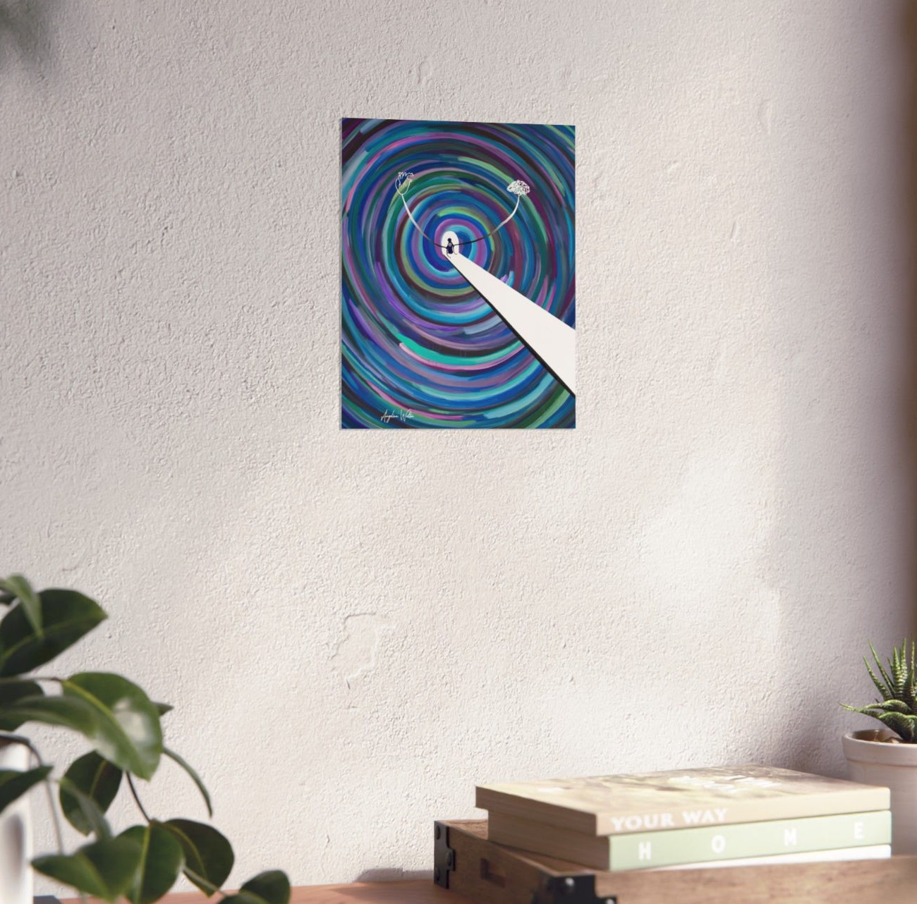 Spiraling Print