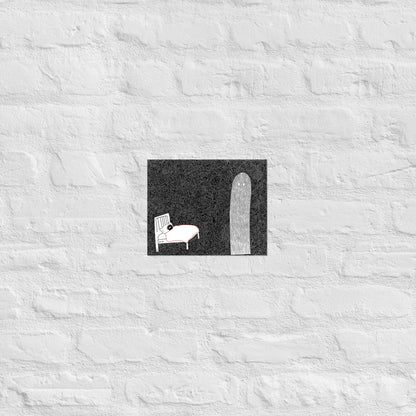 The Monster In My Room Is Me Print